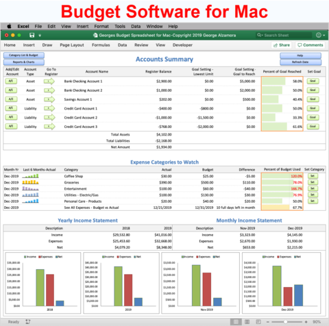 Budget Software For Mac
